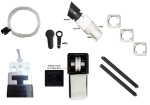 3S Upgrade Kit (Comprises: 2 Black Weights, Pulley Box Kit Valve Assembly Kit) Code 12